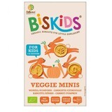 Belkorn BISkids Mini biscotti integrali biologici per bambini con carote e zucca senza zuccheri aggiunti 120 g