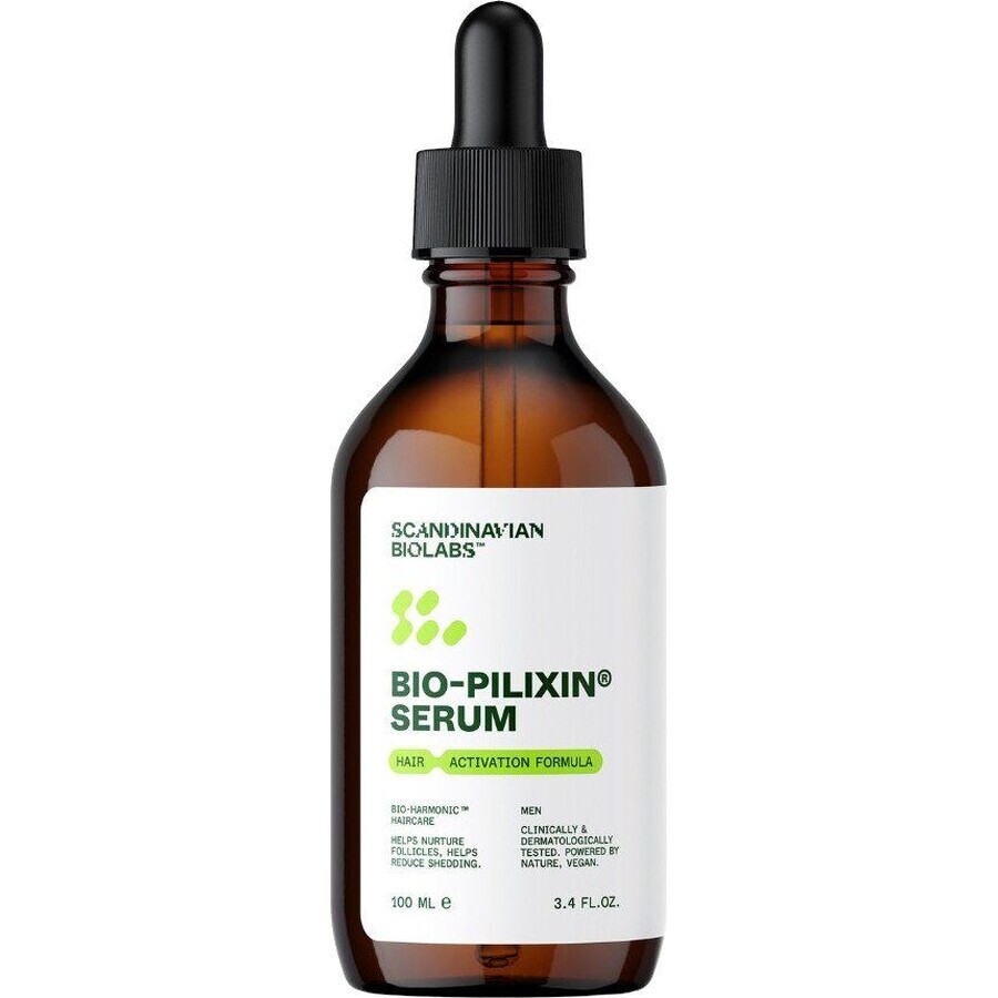 Scandinavian Biolabs® Bio-Pilixin® Aktivierungsserum zur Verlangsamung des Haarausfalls und Förderung des Haarwachstums für Männer 100 ml