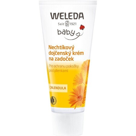 Weleda Baby Crema alla Calendula per l'eritema da pannolino, 75 ml