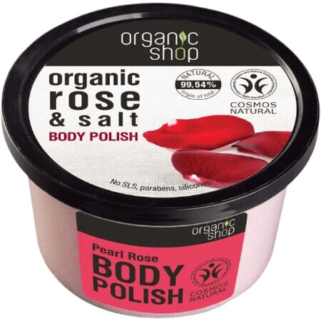 Natura Siberica Bio Shop - Roze Parels - Lichaamsscrub 250 ml