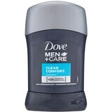 Dove Men+Care Men+Care Clean Comfort Antitranspirante Sólido para Hombre 50 ml