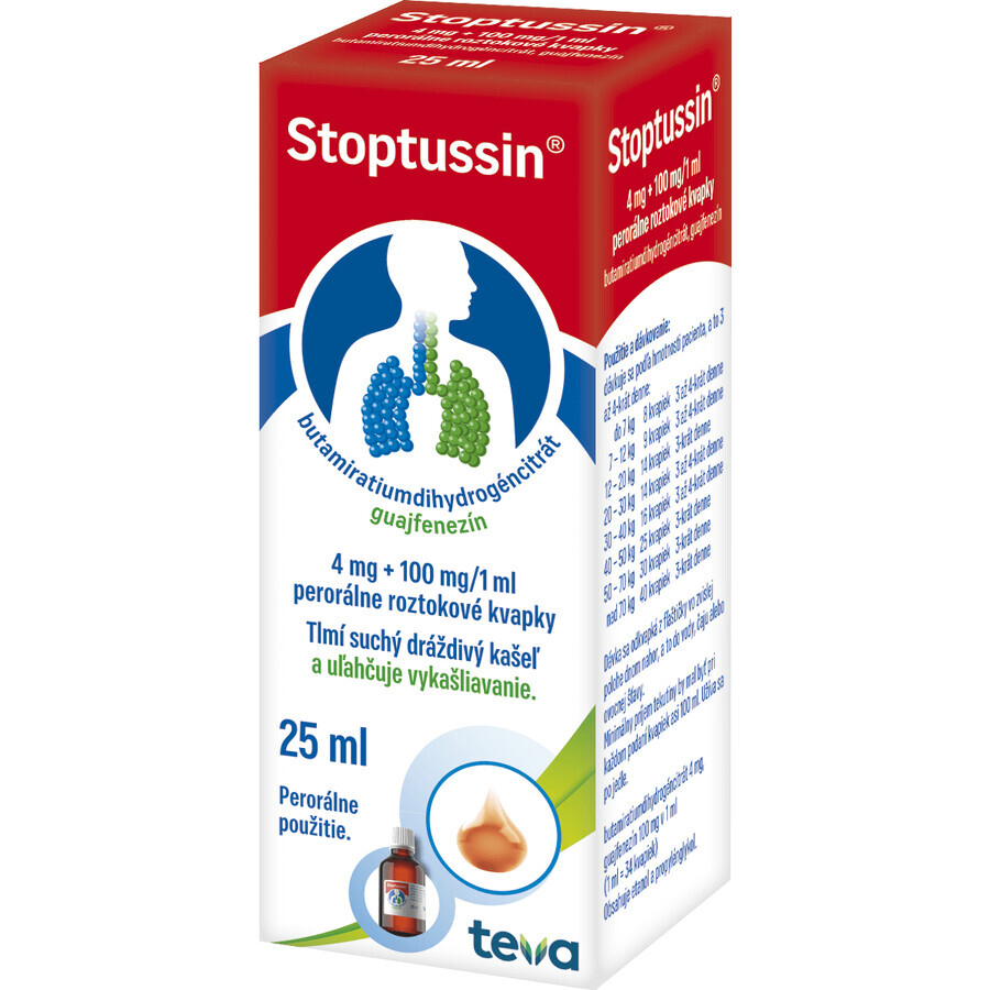 Stoptussine oplossing druppels 25 ml