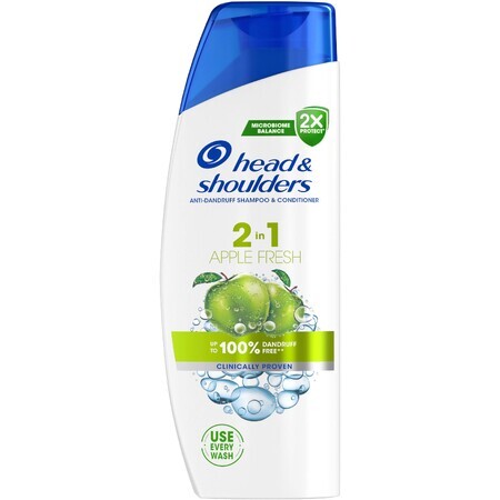 Head & Shoulders Shampoo antiforfora 2in1 Apple Fresh 330 ml