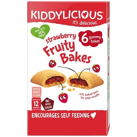 Kiddylicious Fragola Shortcake 132 g