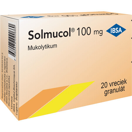 Solmucol 100 mg granulato 20 x 5 g