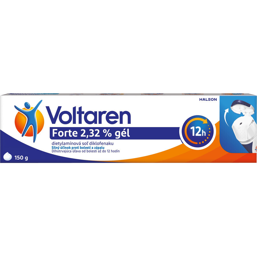 Voltaren Forte 2,32% gel con diclofenac per dolori alla schiena, ai muscoli e alle articolazioni 150 g