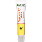 Garnier Skin Naturals Vitamine C Dagelijkse Verhelderende UV Fluid SPF 50+ gloed, 40 ml