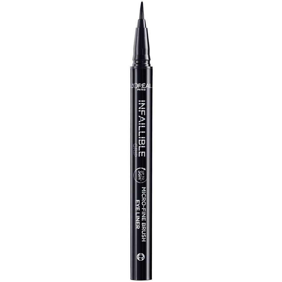 L'Oréal Paris Infaillible Grip 36h Micro-Fine Liner 01 Obsidian schwarz schwarz schwarzer Eyeliner 0,4 g