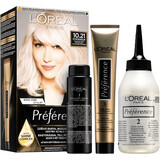 L'Oréal Paris Permanent Hair Color Préférence 10.21 Stockholm Foarte deschis Pearl Blonde 174 ml