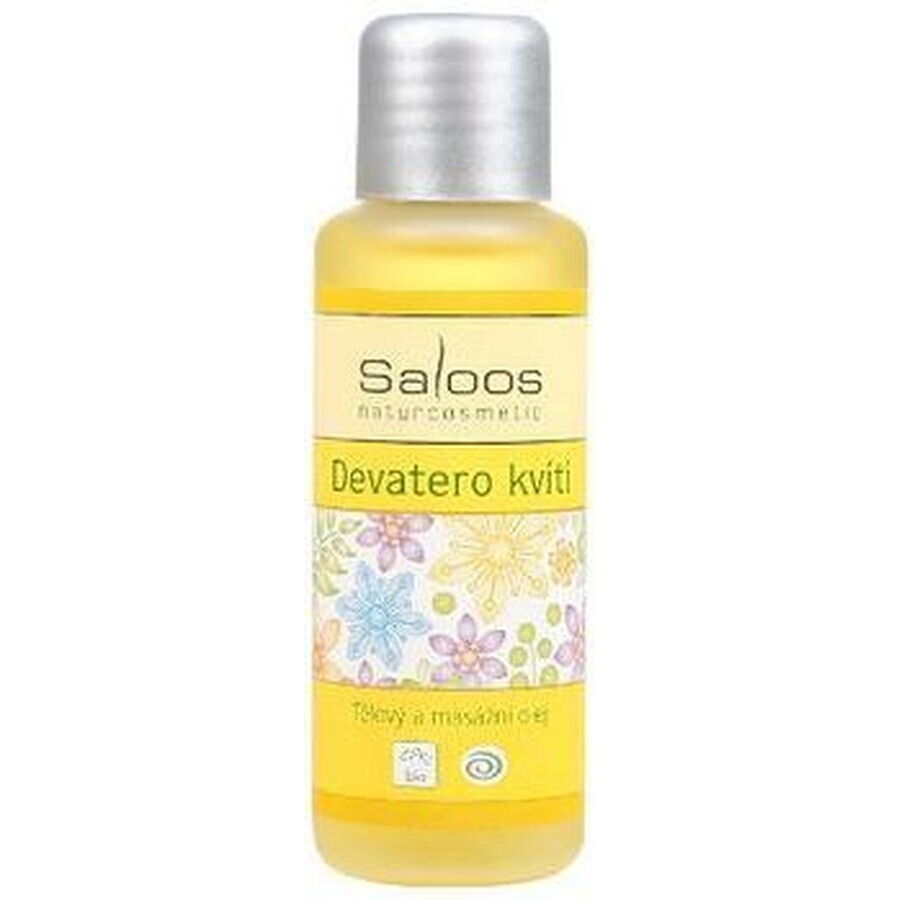 Saloos Nueve Flores Aceite Corporal y de Masaje 50 ml