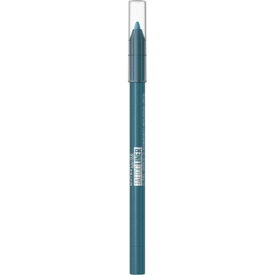 Maybelline New York Tattoo Liner Gel Pencil 814 Blue Disco creion de ochi, 1.3 g