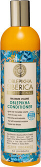 Natura Siberica Balsamo all&#39;olivello spinoso per tutti i tipi di capelli massimo volume 400 ml