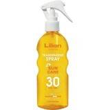 Lilien sun active spray transparente FPS 30, 200 ml