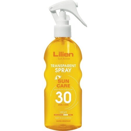 Lilien sun active spray trasparente SPF 30, 200 ml