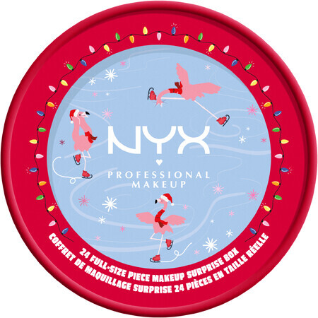 NYX Professional Makeup Holiday 2023 Calendario dell'avvento con conto alla rovescia di 24 giorni 01