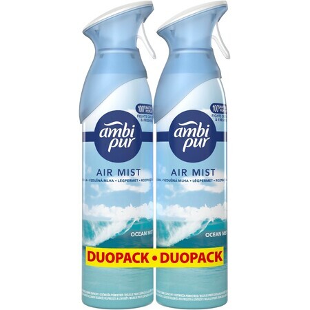 AmbiPur Ocean Mist Deodorante Spray 2 x 185 ml