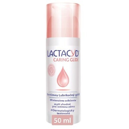 Gel lubrificante Lactacyd Caring Glide 50 ml