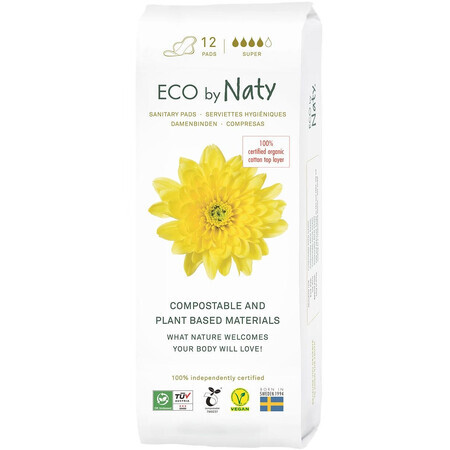 Eco by Naty ECO assorbenti da donna super 12 pz.