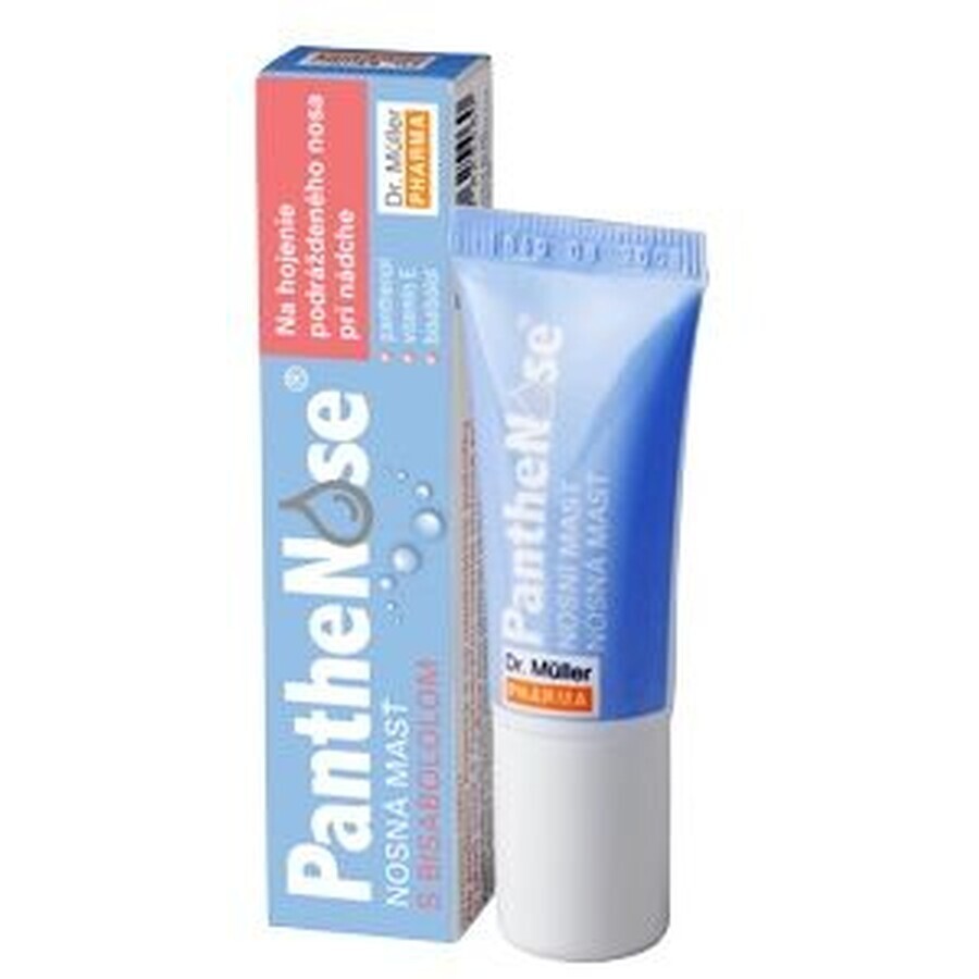 Dr.Muller Dr.Muller PantheNose Dr.Muller PantheNose Ointment with bisabolol, for healing irritations. for healing nasal infections, 7,5 ml 168 x 7,5 ml