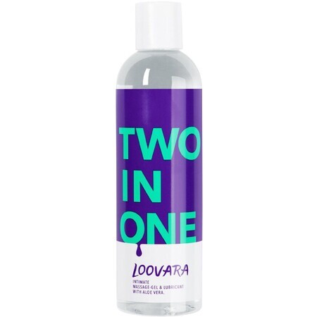 Loovara Twoinone gel massaggiante e lubrificante 250 ml