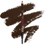 NYX Professional Makeup Powder Louder Brow Pencil Matita per sopracciglia, marrone scuro