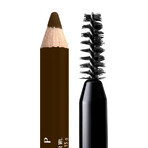 NYX Professional Makeup Powder Louder Brow Pencil Matita per sopracciglia, grigio marrone