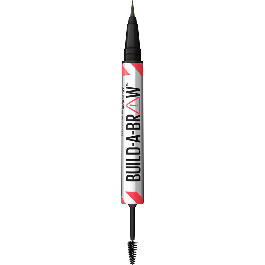 Maybelline New York Build A Brow 262 penna per sopracciglia e gel per sopracciglia marrone nero