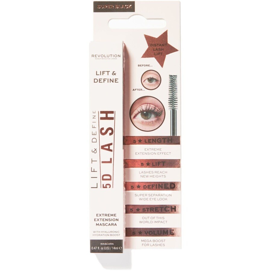 Revolution 5D Lash mascara 14 ml