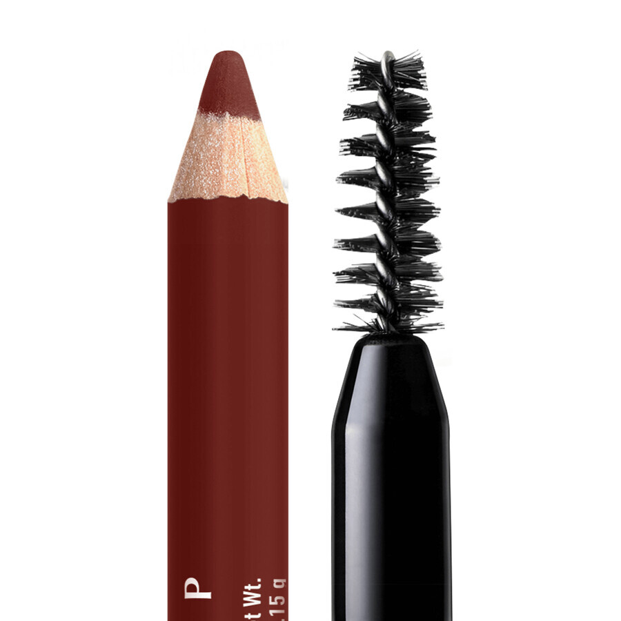 NYX Professional Makeup Louder Brow Matita per sopracciglia in polvere, Ciliegia nera