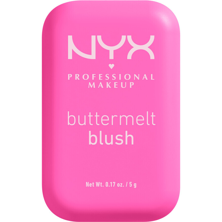 NYX Professional Makeup Buttermelt Blush 01 My Butta Half Powder Blush