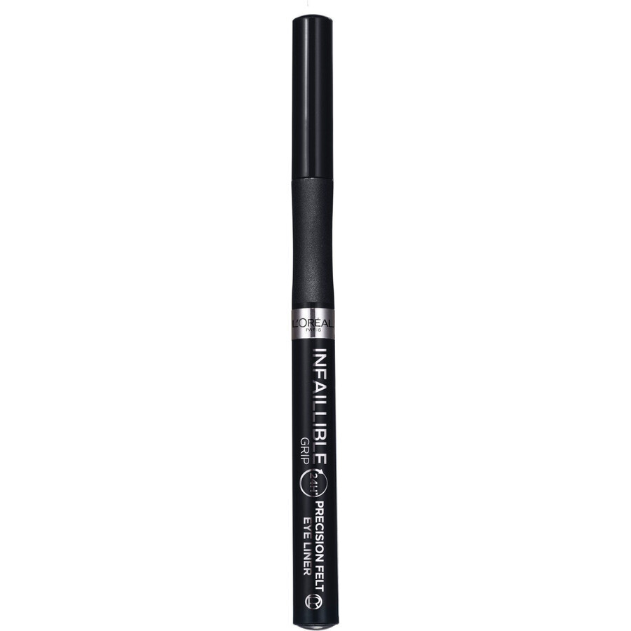 L'Oréal Paris Infaillible Grip 27H Precision Felt 01 delineador de ojos negro, 1 ml