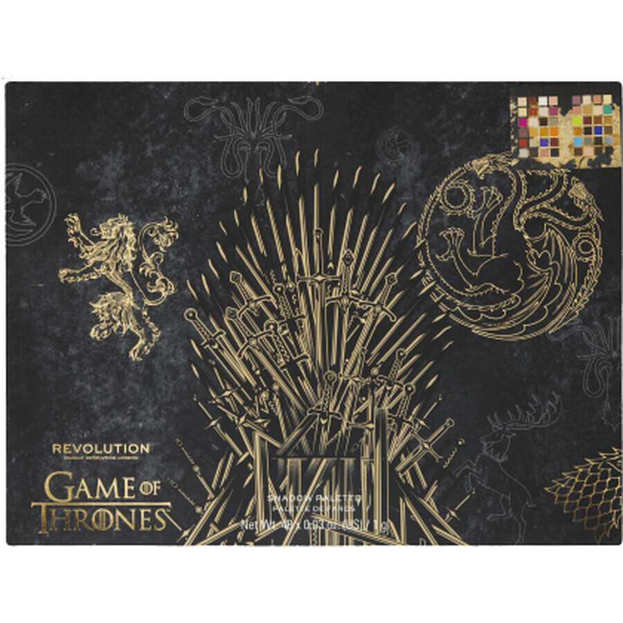 Revolution X Game of Thrones Game of Thrones Westeros Map Palette, eyeshadow palette