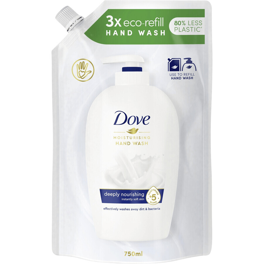 Dove Deep Nourishing Flüssigseife 750 ml Nachfüllpackung