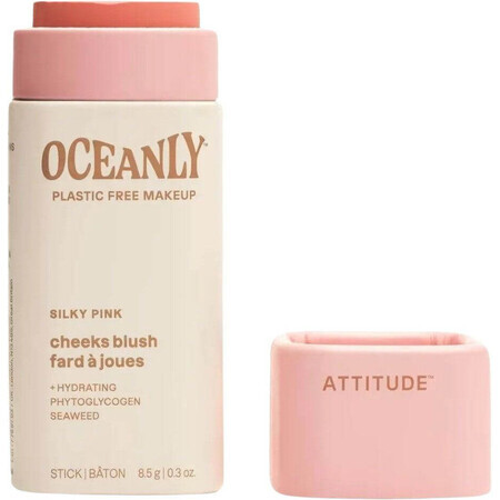 Attitude Oceanly Blush solido in crema - Rosa seta 8,5 g