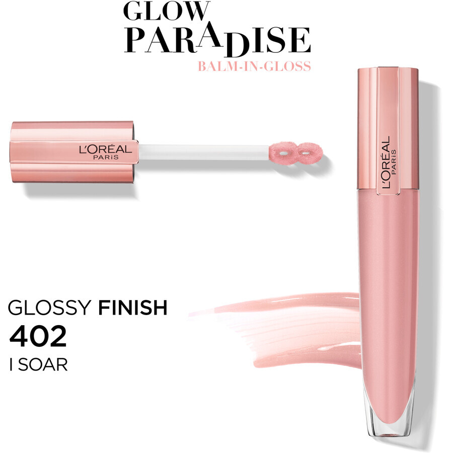 L'Oréal Paris Glow Paradise Balm in Gloss erröten 402 I Soar 7 g