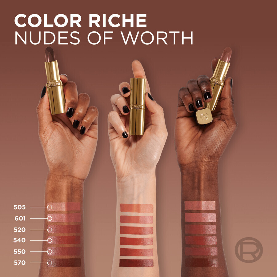 L'Oréal Paris Colour Riche Free the Nudes ruj 550 unapologetic 4,7 g