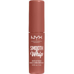 NYX Professional Makeup Smooth Whip Smooth Whip Matte Lip Cream 04 Teddy Fluff Matte Liquid Lipstick, 4 ml