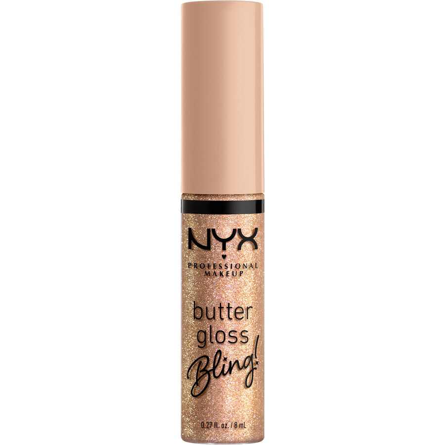 NYX Professional Makeup Butter Gloss Lip Gloss lip gloss bling 01 Bring the Bling