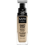 NYX Professional Makeup NYX Professional Makeup Can't Stop Won't Stop 24 hour Foundation High Coverage Makeup Blush - 6.5 Nude 30ml