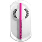 NYX Professional Makeup Jumbo Lash ! Longwear False Lash System 01 Fringe Glam Kit + 1ml