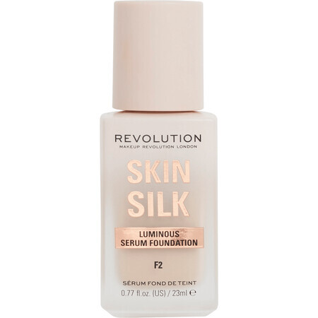 Revolution Skin Silk Serum Foundation F2 machiaj 23 ml