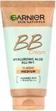 Garnier Skin Naturals Aloe Ialuronico All-in-1 BB cream media, 50 ml