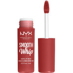 NYX Professional Makeup Smooth Smooth Whip Matte Lip Cream 05 Cream Parfait Matte Liquid Lipstick, 4 ml