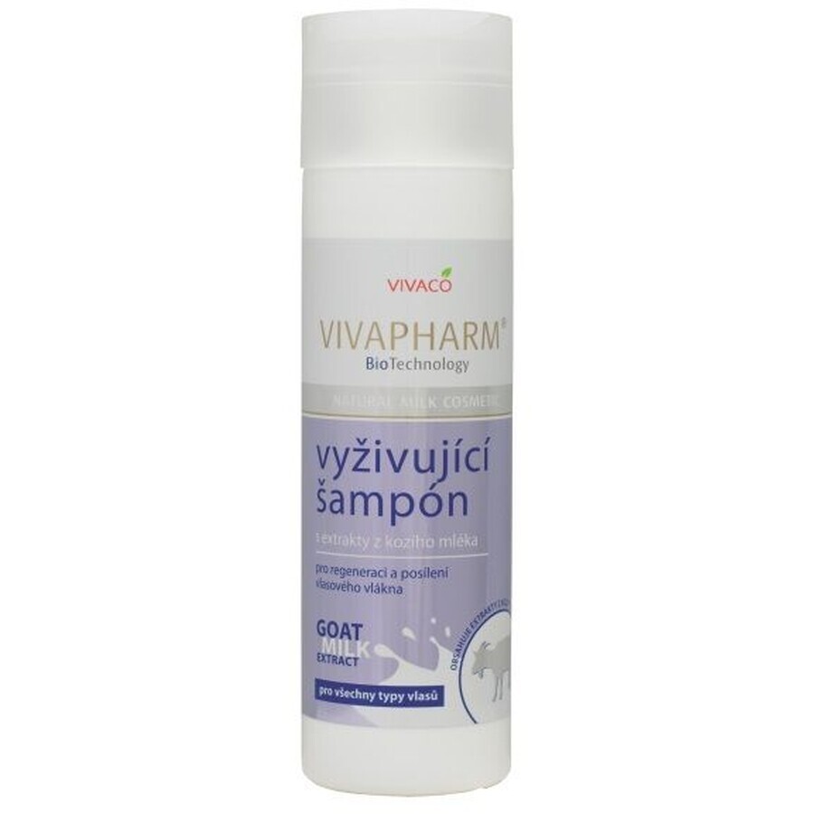 Vivapharm Shampoo nutriente per capelli al latte di capra 200 ml