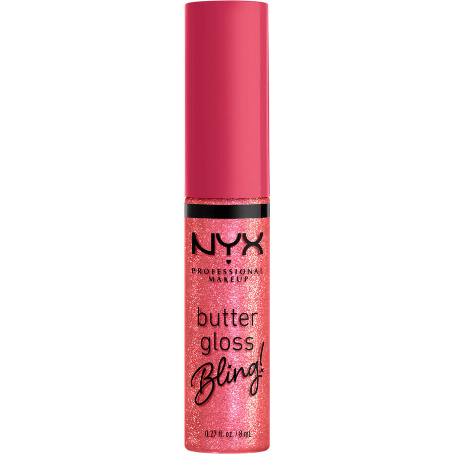 NYX Professionele Make-up Boter Lipgloss lipgloss bling 05 She Got Money