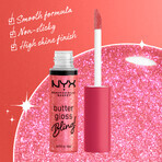 NYX Professionele Make-up Boter Lipgloss lipgloss bling 05 She Got Money