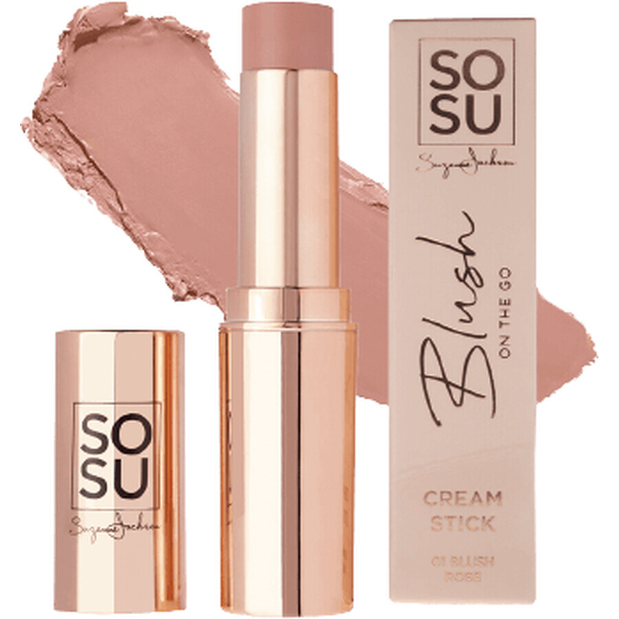 Colfarm Blush on the go Fard de obraz în stick Trandafir 7 g