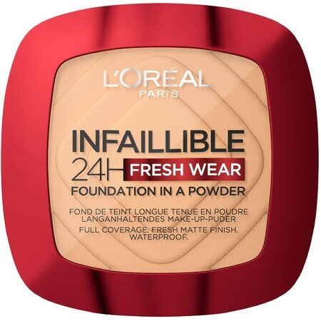 L'Oréal Paris Infaillible 24h fresh wear Foundation in Make-up-Puder 200, 9 g