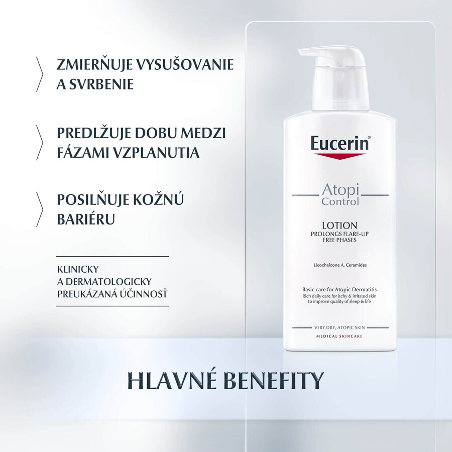 Eucerin AtopiControl Loțiune de corp pentru piele uscată 400 ml