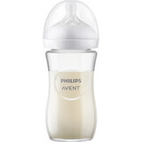 Philips Avent Natural Response Glasflasche 240 ml, 1m+